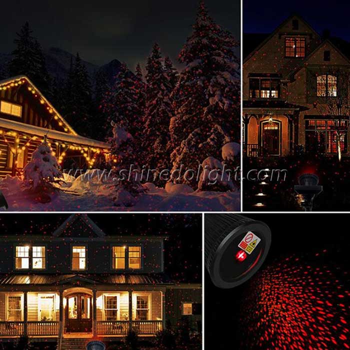 Solar Laser Christmas Decoration LED Projector Laser Light