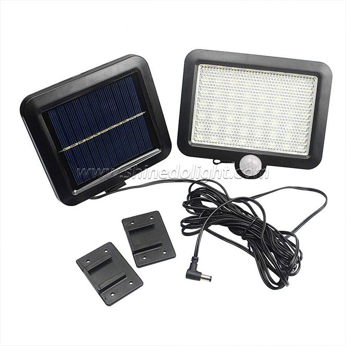 56pcs LED Solar Motion Sensor Light Outdoor Waterproof Wall Light