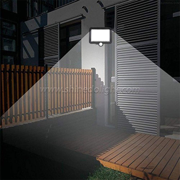 56pcs LED Solar Motion Sensor Light Outdoor Waterproof Wall Light