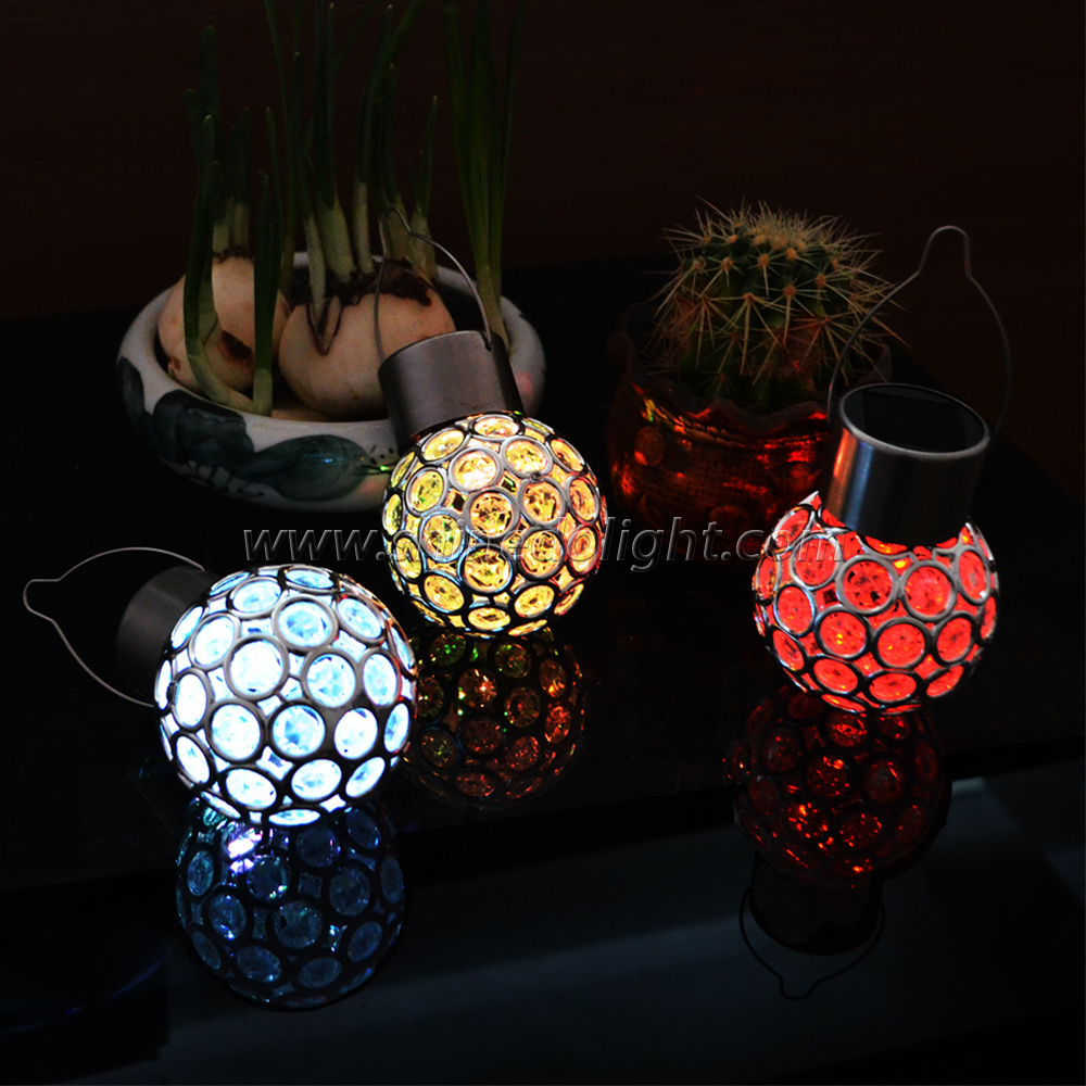 Multicolor Auto Changing Solar Powered Outdoor Lights