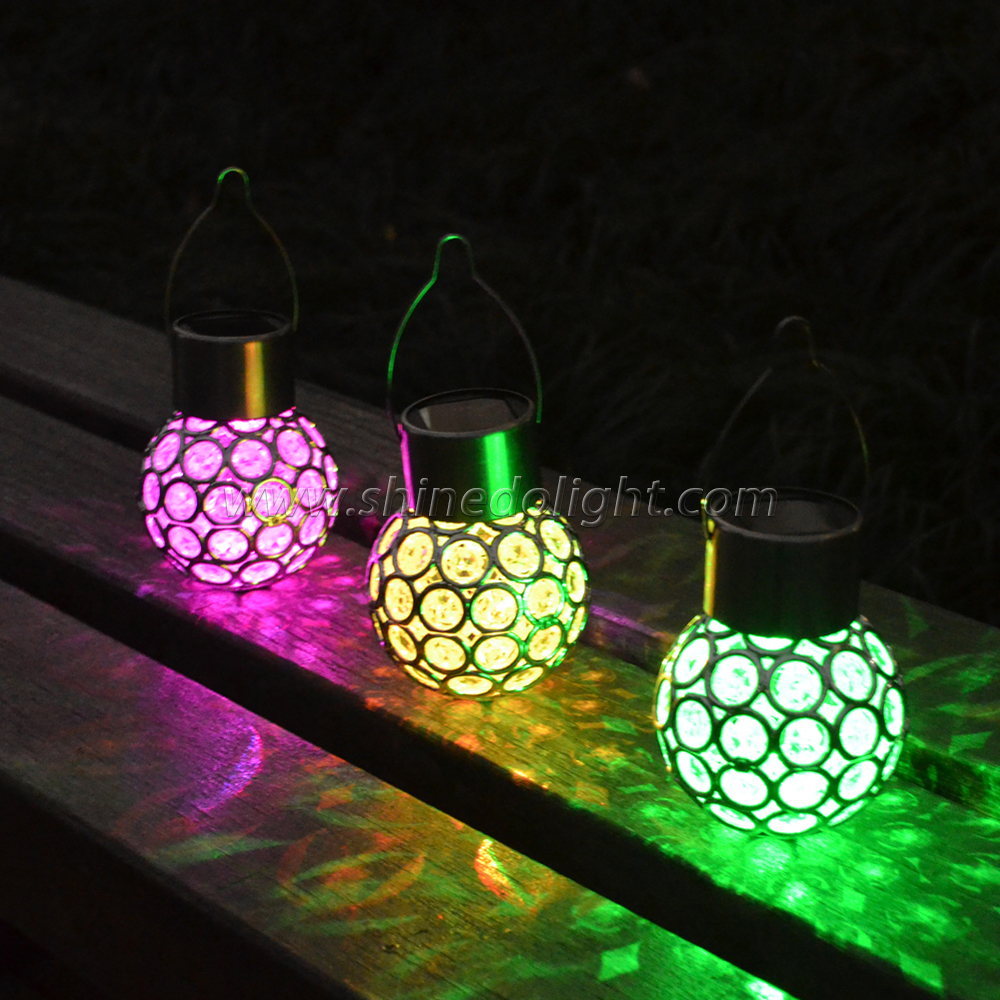 Multicolor Auto Changing Solar Powered Outdoor Lights