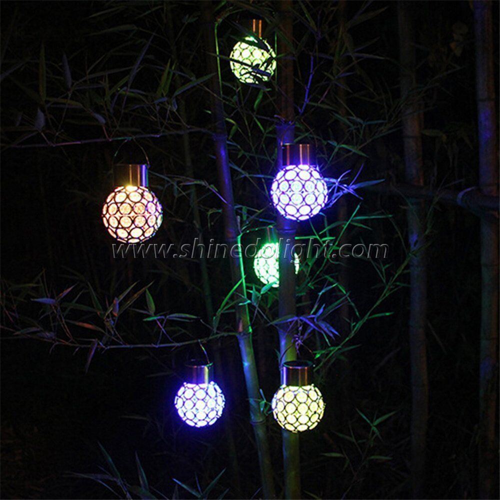 Multicolor Auto Changing Solar Powered Outdoor Lights