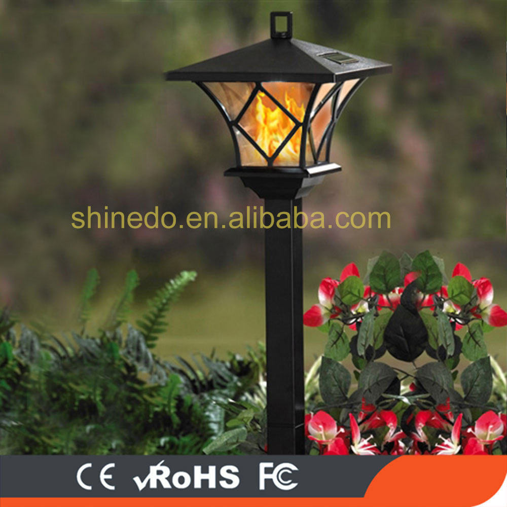 53LED Solar Torch Flame Flickering Light for courtyard Garden Lighting