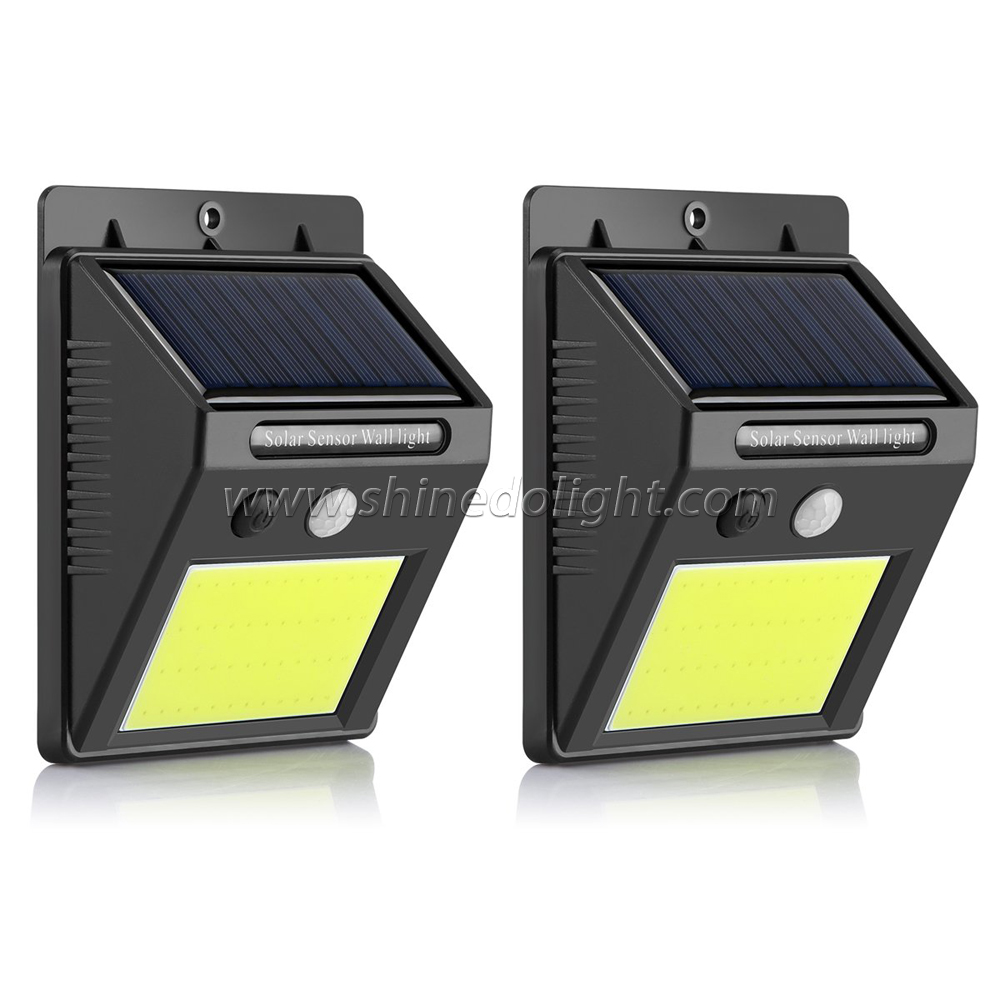 Waterproof Wireless 35 COB LED Solar Motion Sensor Wall Security Night Light