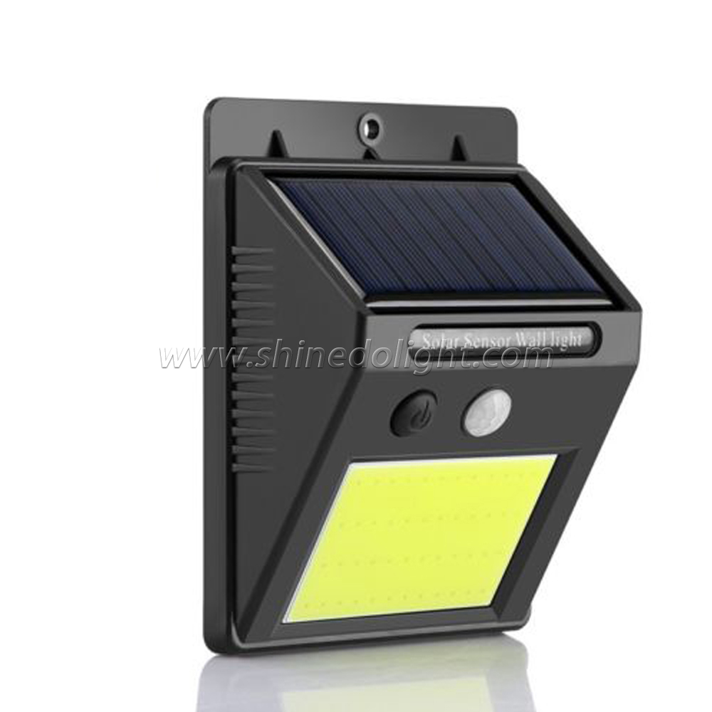 Waterproof Wireless 35 COB LED Solar Motion Sensor Wall Security Night Light