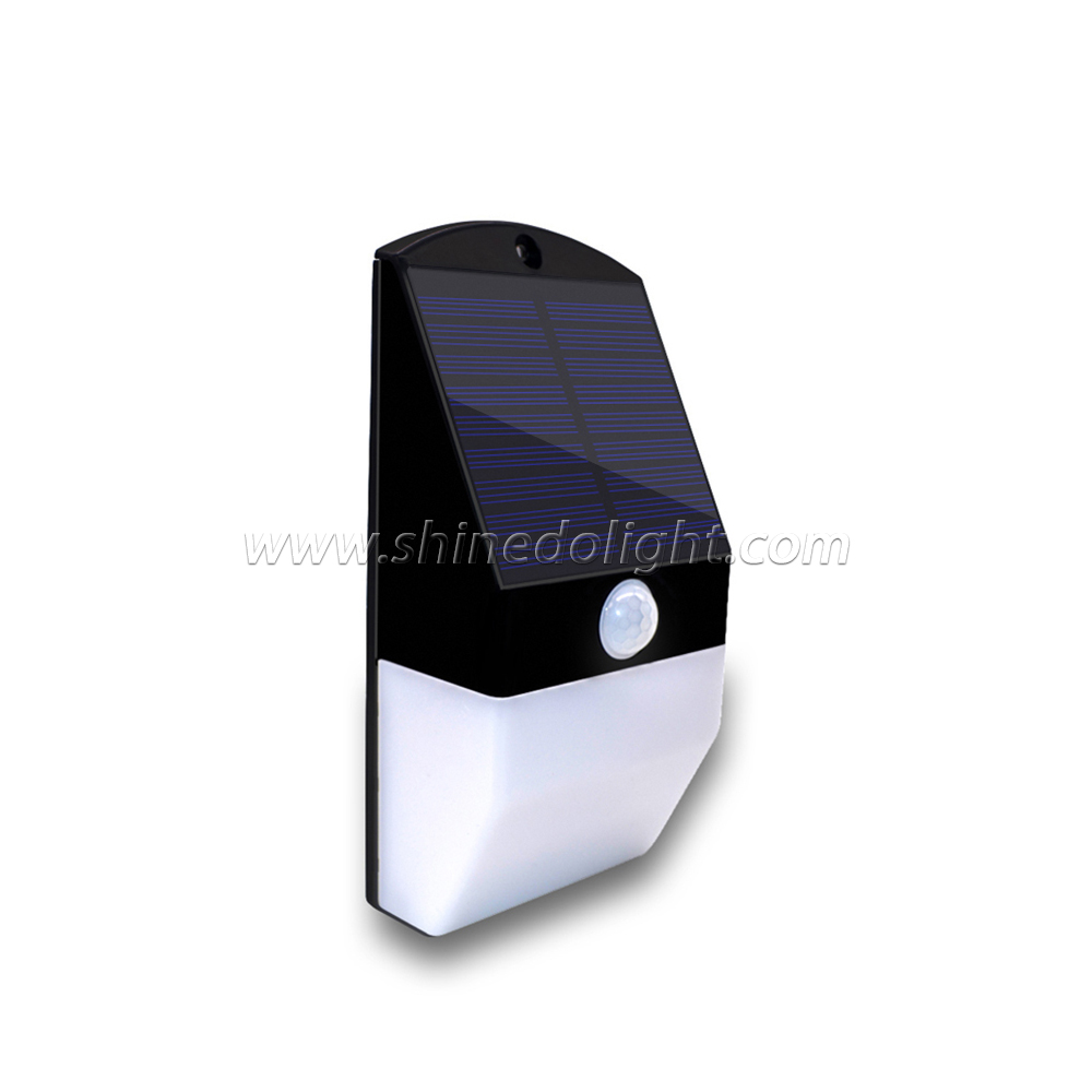 New Design Solar Motion Sensor Wall Light