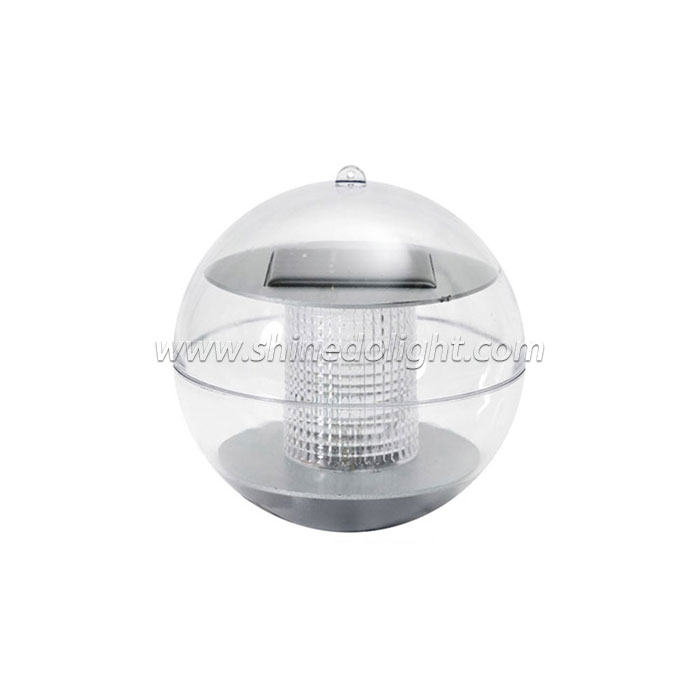 2 led outdoor solar floating light ball water 