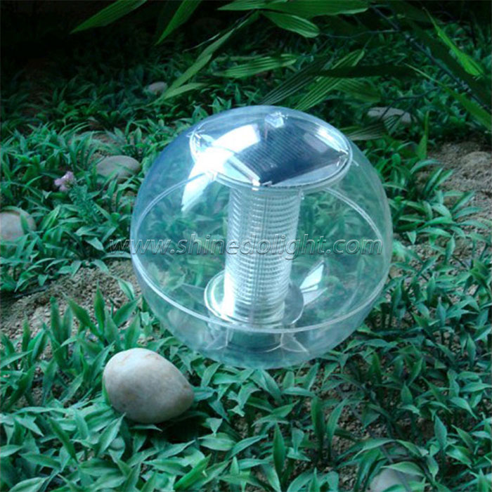 2 led outdoor solar floating light ball water 