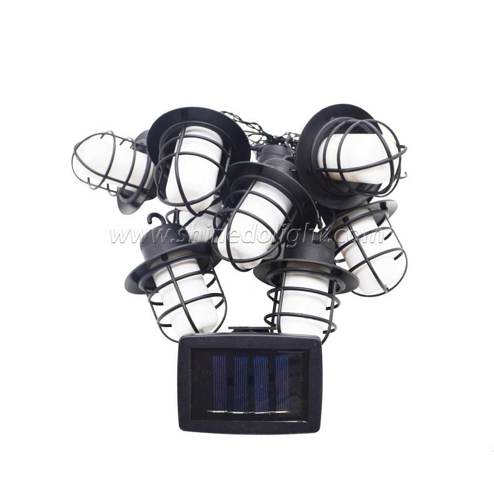 Led Outdoor Decorative Lights 10 Led Waterproof Solar String Light For Christmas Wedding Party 