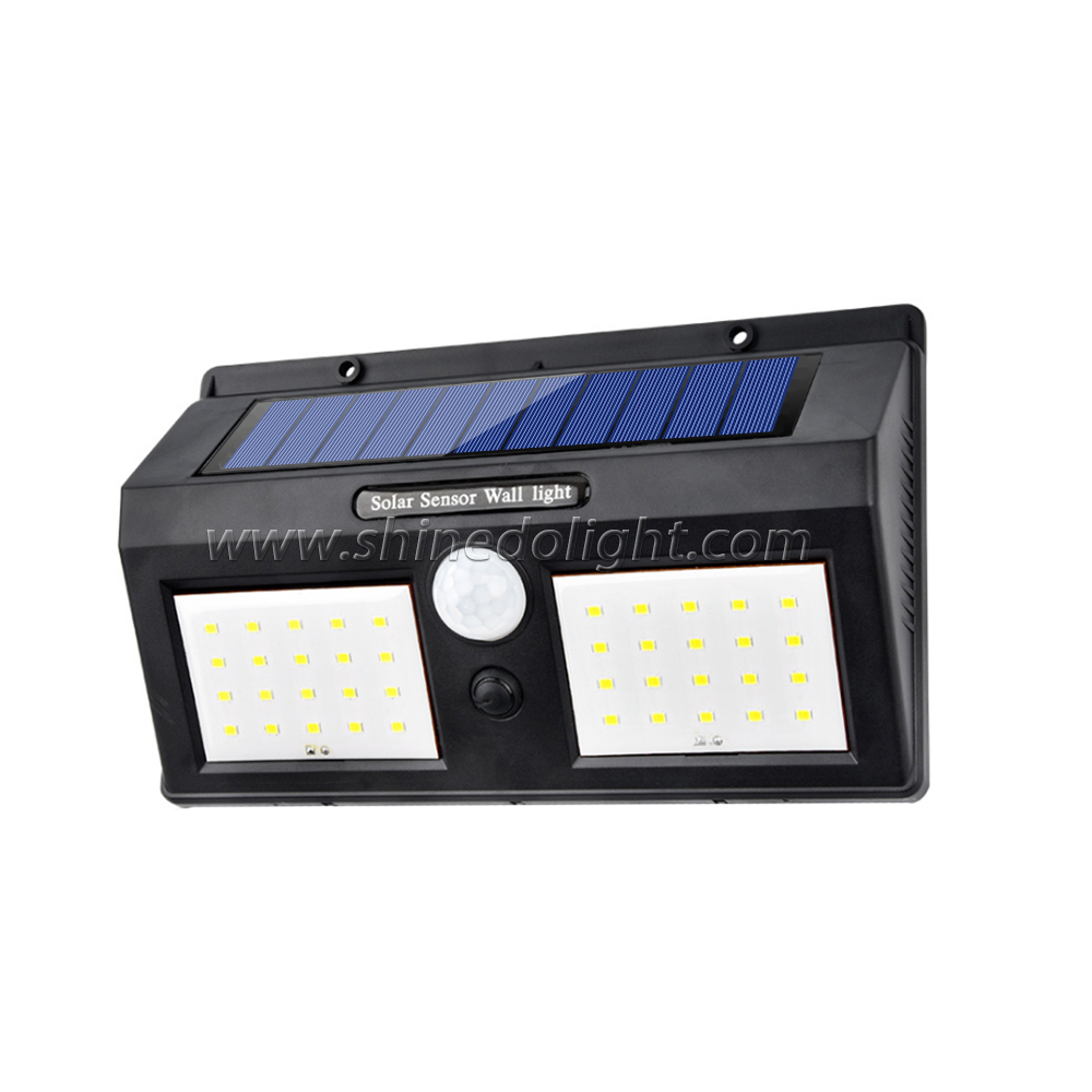 40 LED Wireless Waterproof Motion Outdoor Solar Panel Powered Light