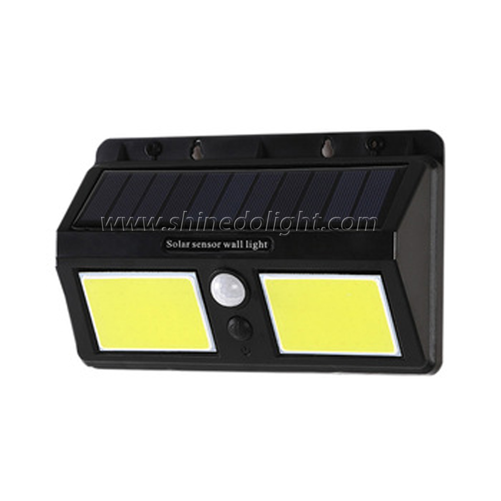 Soalr Wall 96 Led Security Outdoor Wall Motion COB Sensor Light for Garden