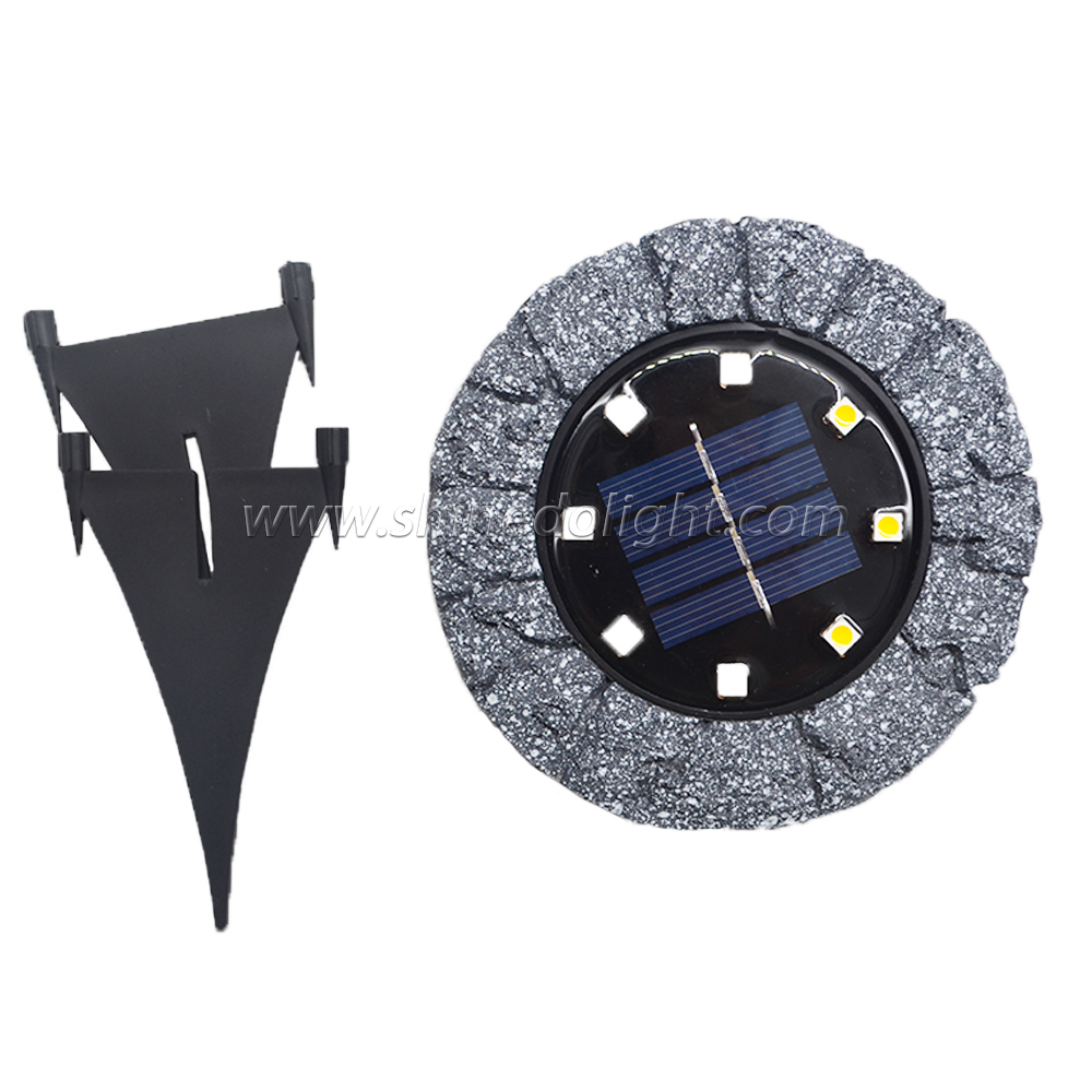 Outdoor LED Underground Buried Floor Solar Light For Garden  