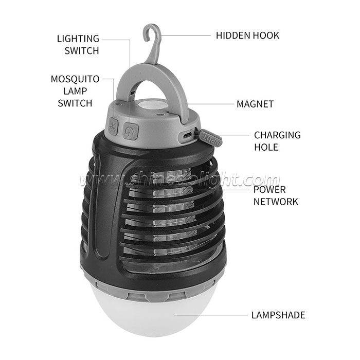2 IN 1 Mosquito Killer Bulb Insect killer Lamp Trap Insect Killer Light Bulb Fly Bug Zapper Night Light For Baby 