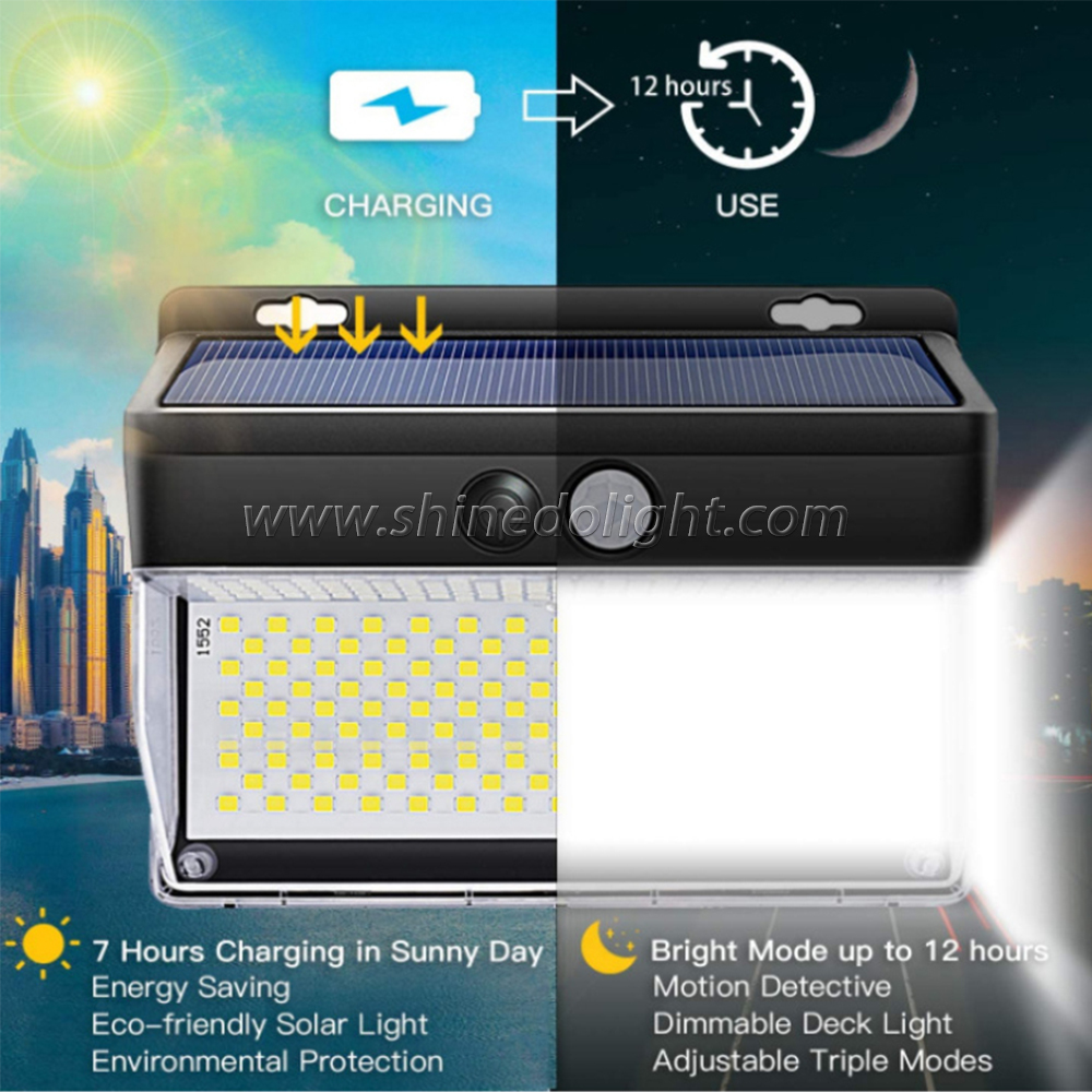 Hot Selling 262 LED Solar Garden Light