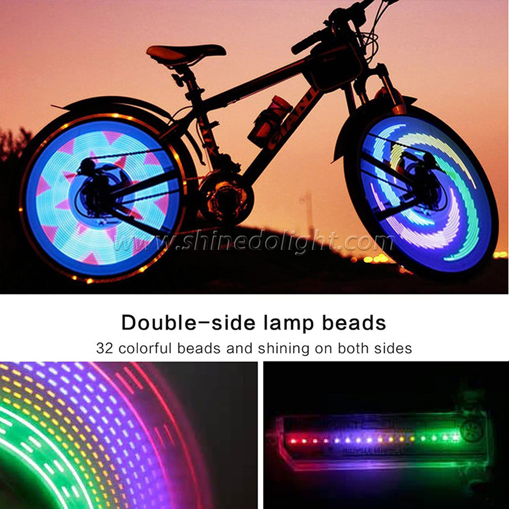 New Design Bicycle Light Bike Wheel Lights 