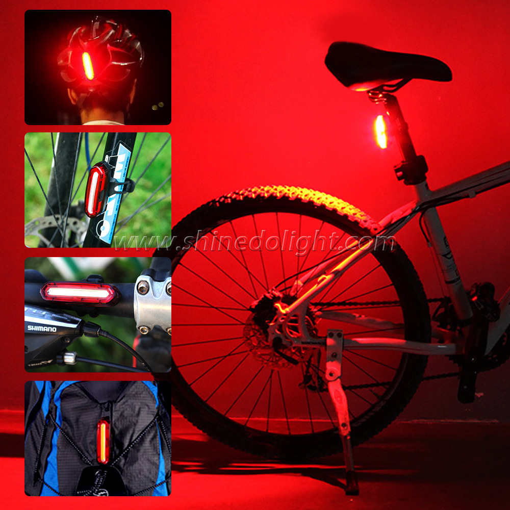 Newest USB Rechargeable Bike Light Waterproof Bicycle Light