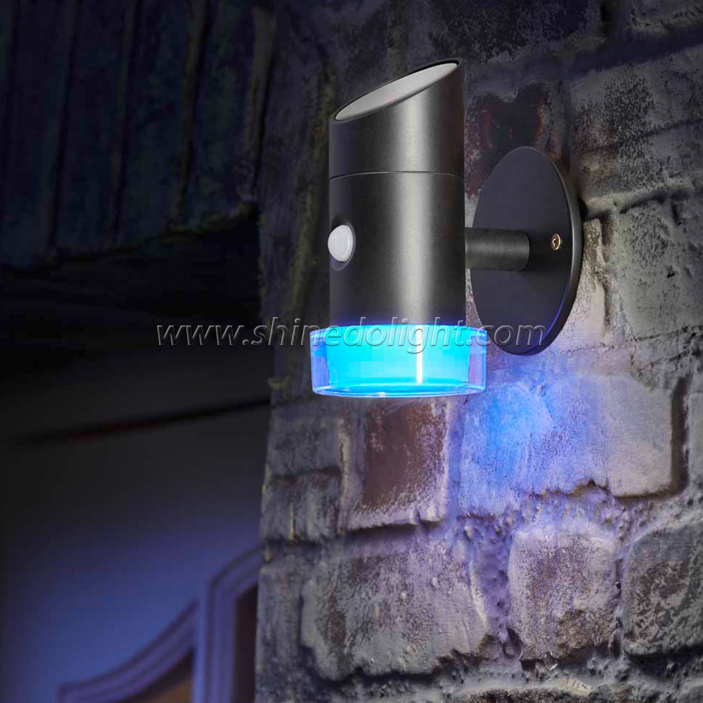 3 Color Changing LED Outdoor Solar Garden Light