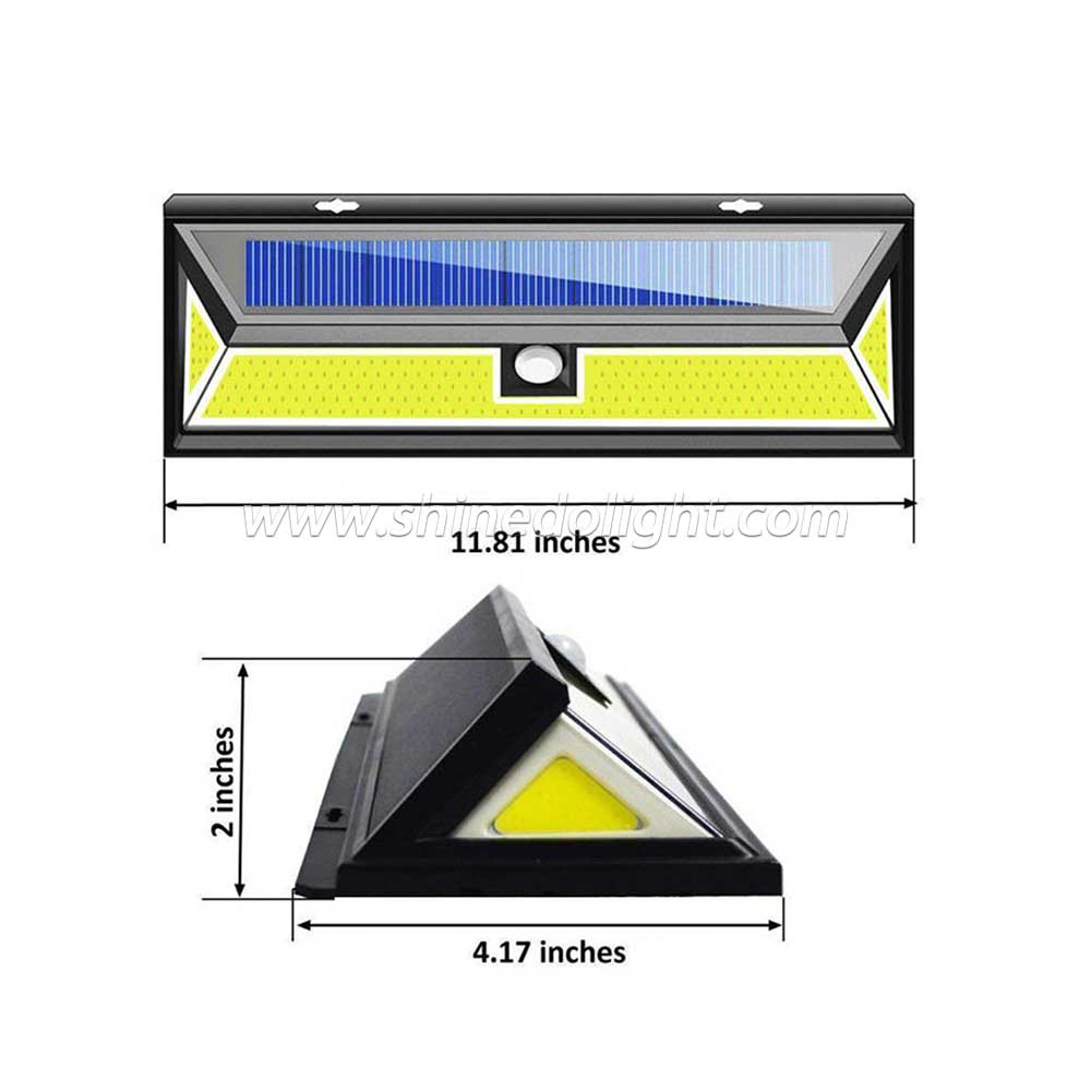 Super Bright 180 COB LED Motion Sensor Wall Light 