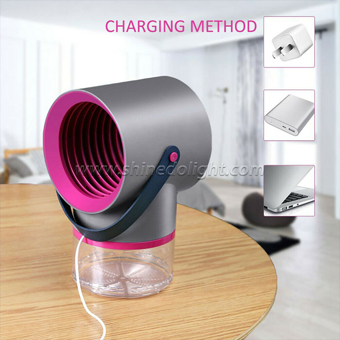 New Design Electronic USB Charge Solar Indoor Electric Mosquito Killer Lamp 