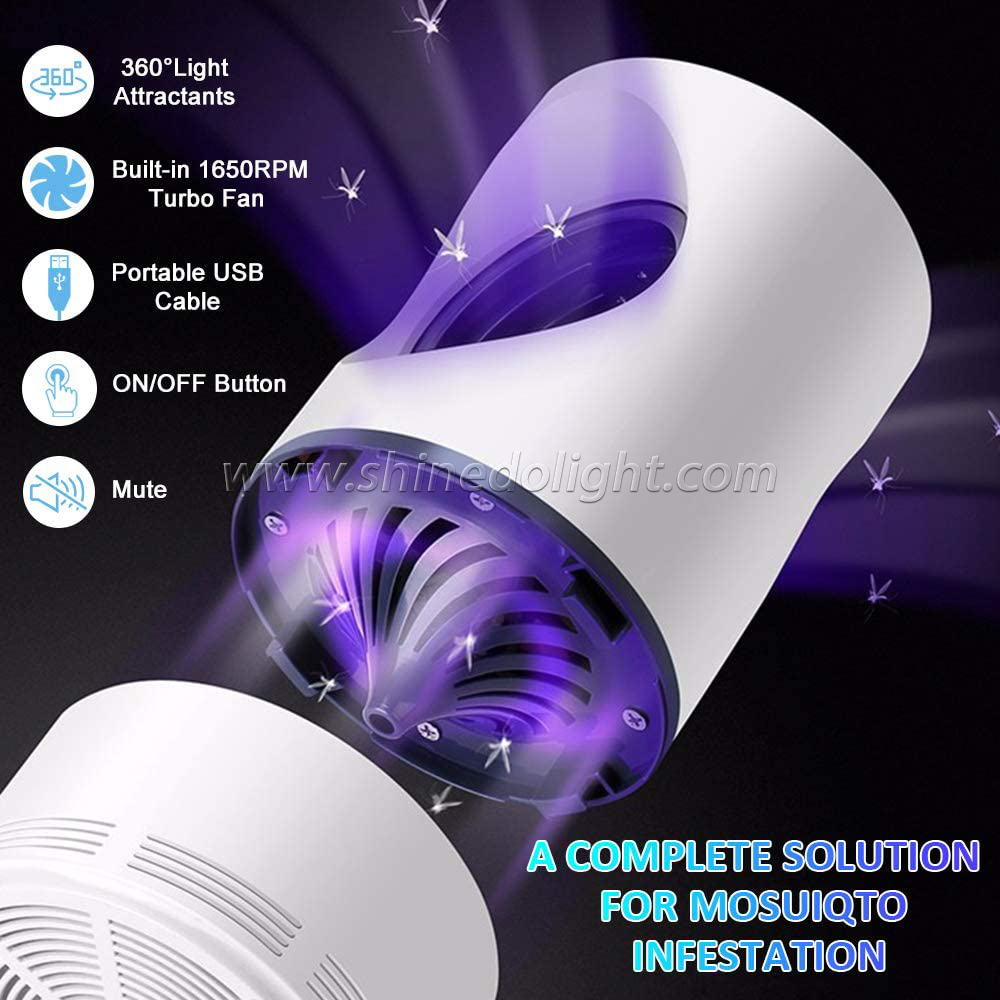 LED Mosquito Killer Household Electronic Mosquito Repellent Pest Control Lamp