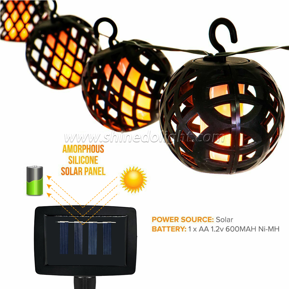 Solar Powered Outdoor String Light