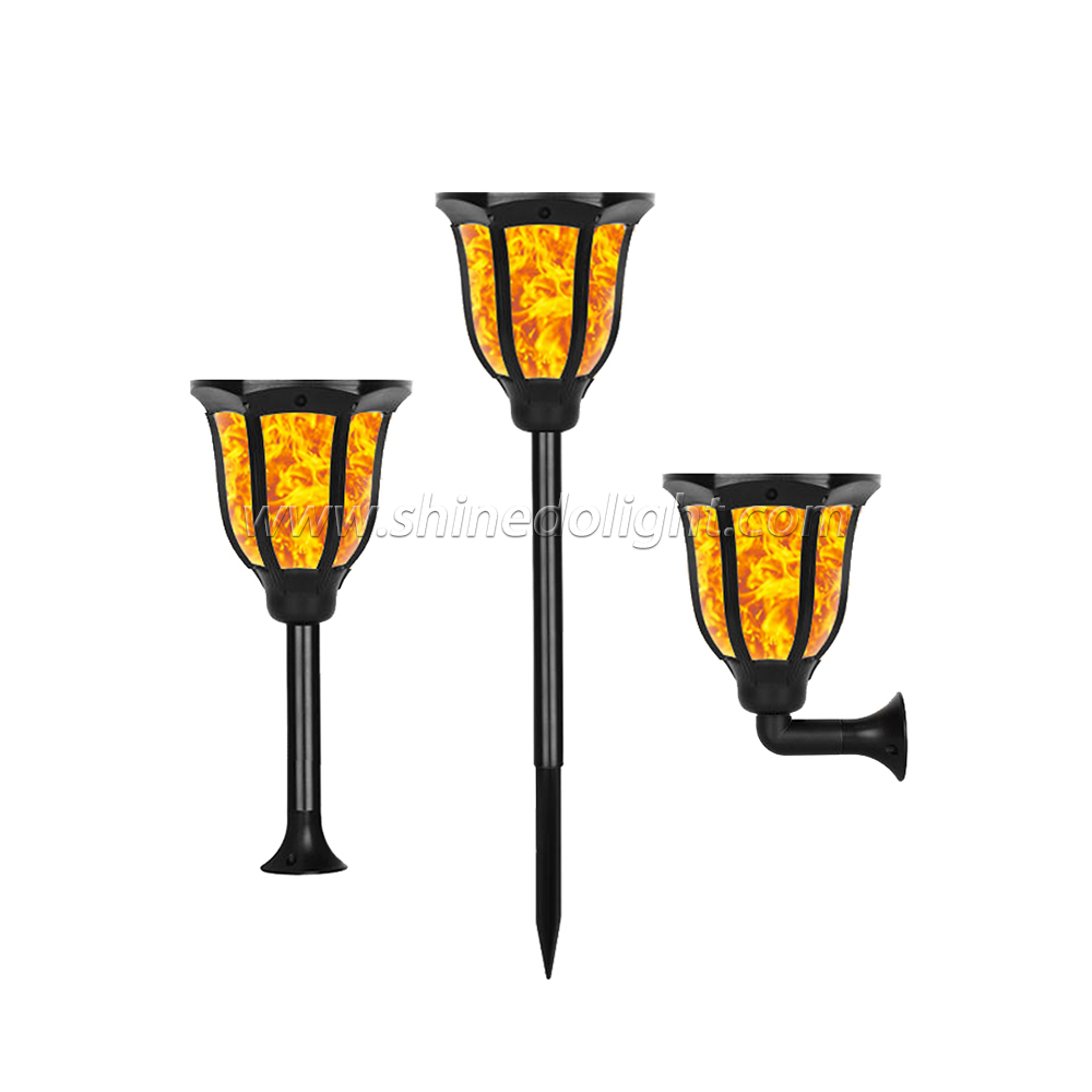 New Design High Quality Decorative Solar Flame Light