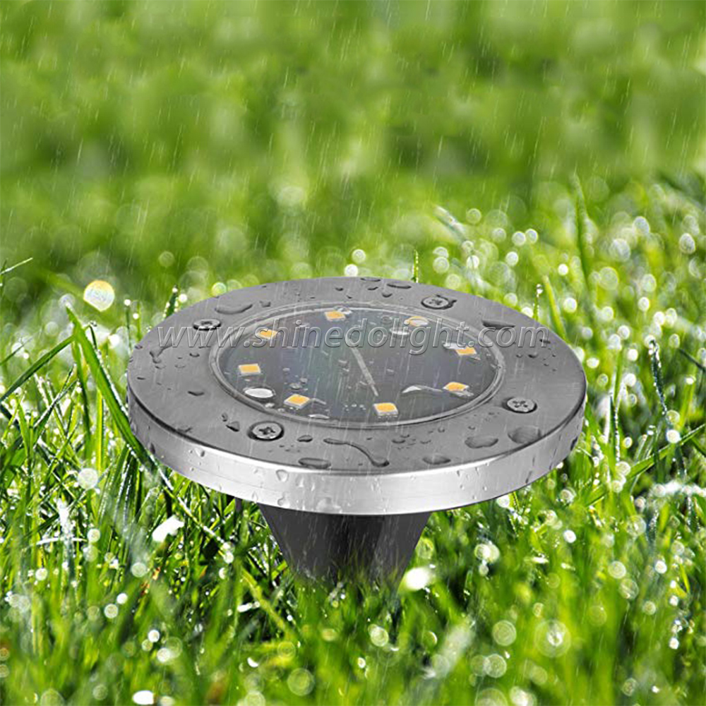 Waterproof Outdoor LED Solar Underground Light For Garden Path