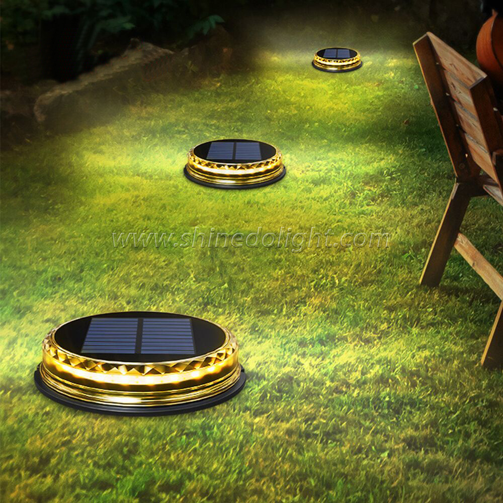 Waterproof Solar Powered LED Underground Light For Garden 