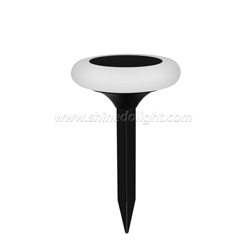 UFO Shape LED underground Light Outdoor Solar Ground Decoration Lamp