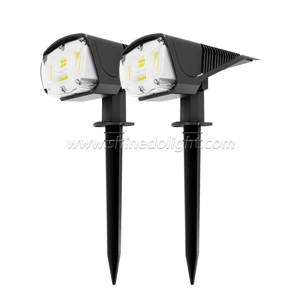 Waterproof Outdoor Landscape LED Solar Spot Light for Garden Lawn