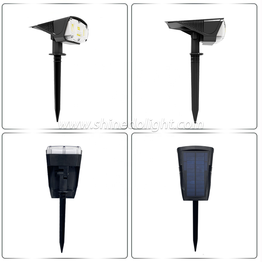 Waterproof Outdoor Landscape LED Solar Spot Light for Garden Lawn