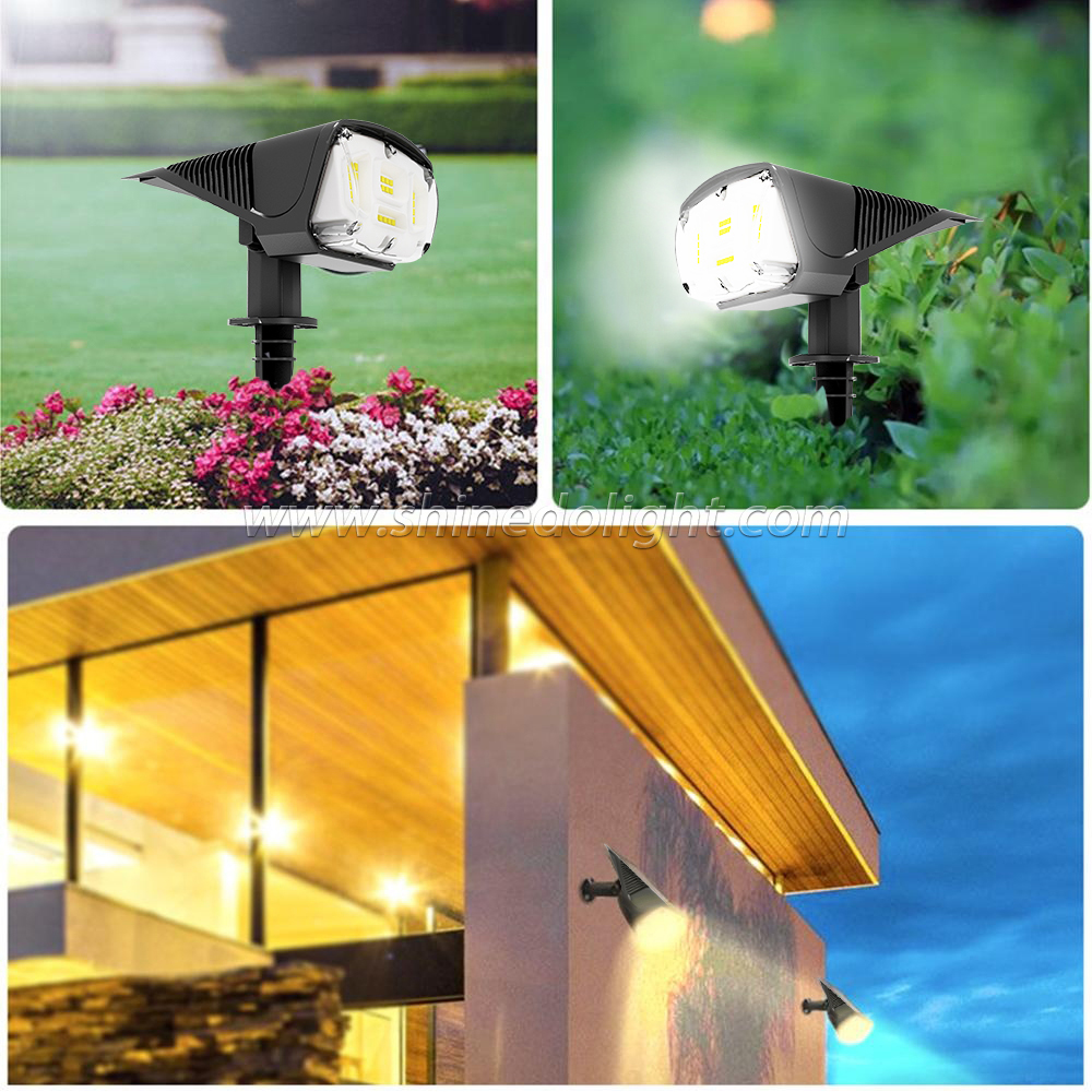 Waterproof Outdoor Landscape LED Solar Spot Light for Garden Lawn