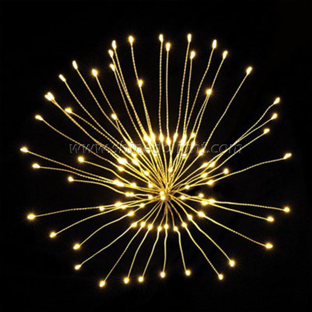 Outdoor Solar Decorative Lights 150LED Landscape DIY Flowers Fireworks Light