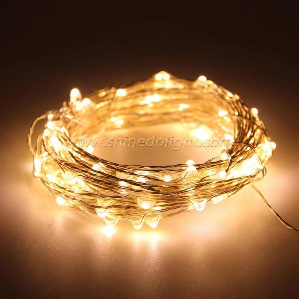 Led Solar Christmas Tree Lights Holiday String Light For Christmas Decoration