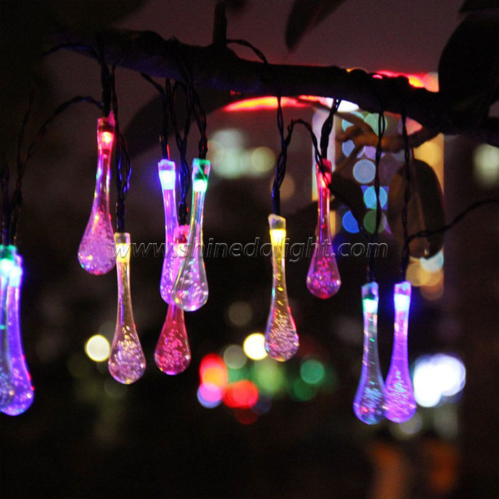 Outdoor Waterproof LED Ball String Lights For Christmas Garden Decoration