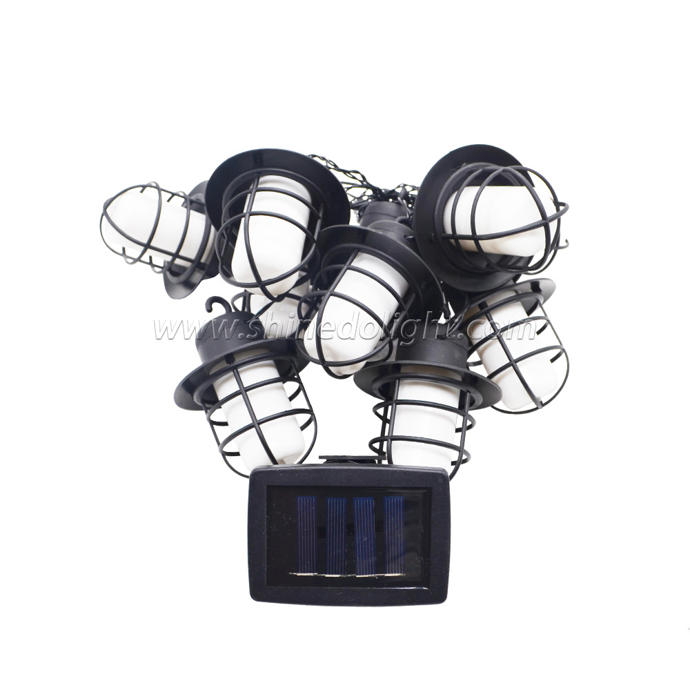 New Design Waterproof Solar Powered Flame LED String Lights