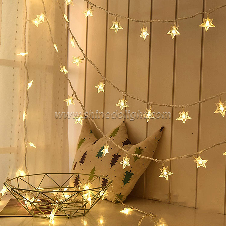 10/20/30 LEDs Twinkle Star String Fairy Light Battery Operated String Lights