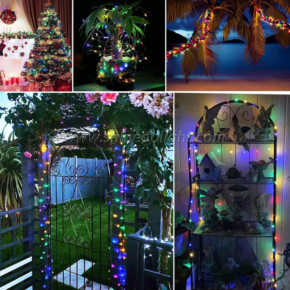 Led Solar Christmas Decoration Rope Light Solar String Light