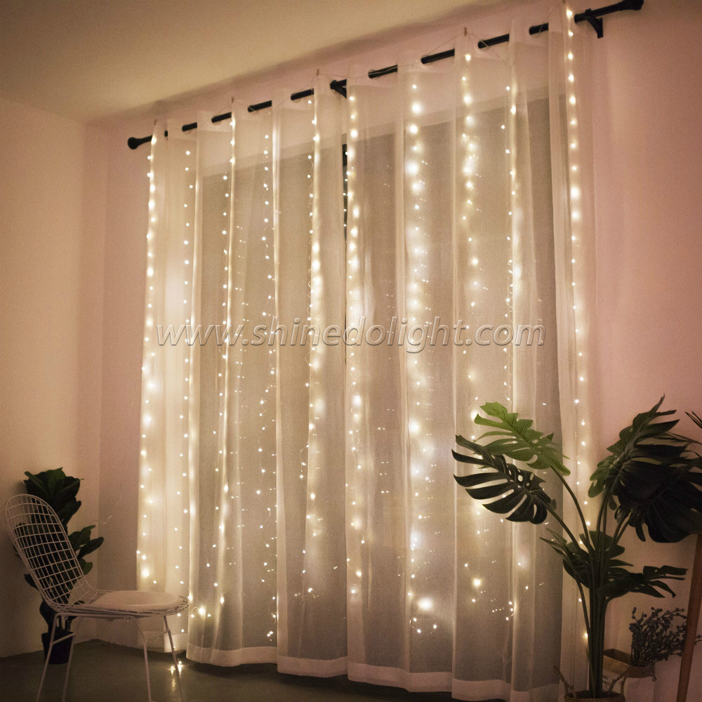 Window Curtain 3x3m Decorative LED String Light For Decorations