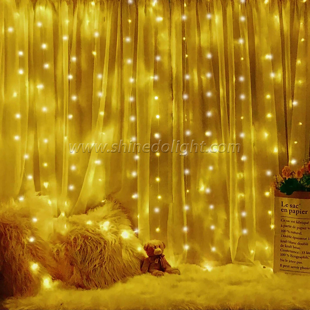 Window Curtain 3x3m Decorative LED String Light For Decorations