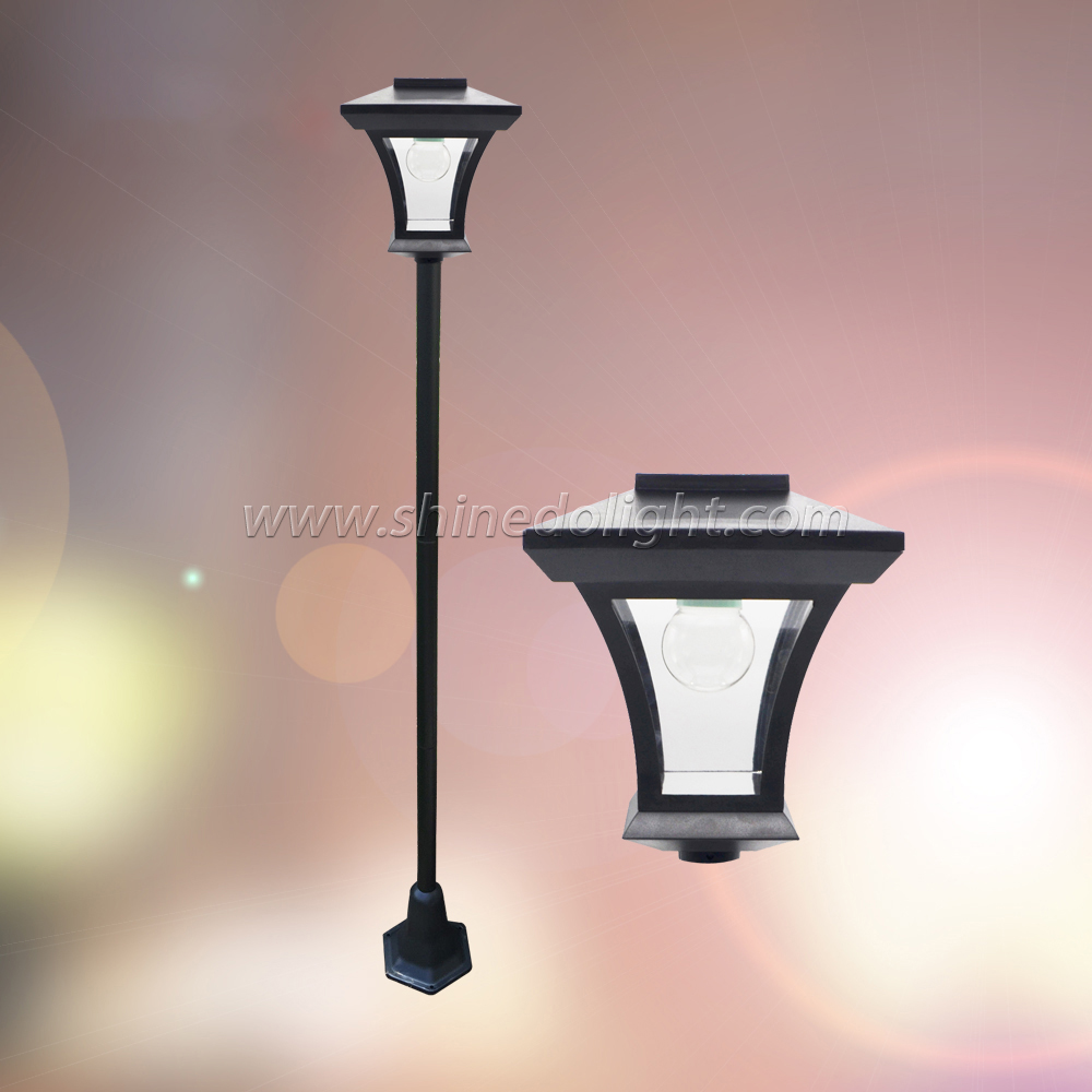 Solar Power Outdoor Lamp Waterproof Led Solar Tall Garden Light