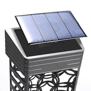 Modern LED Solar Deck Light Waterproof Solar Fence Light Decorative Solar Garden Lights For Outdoor