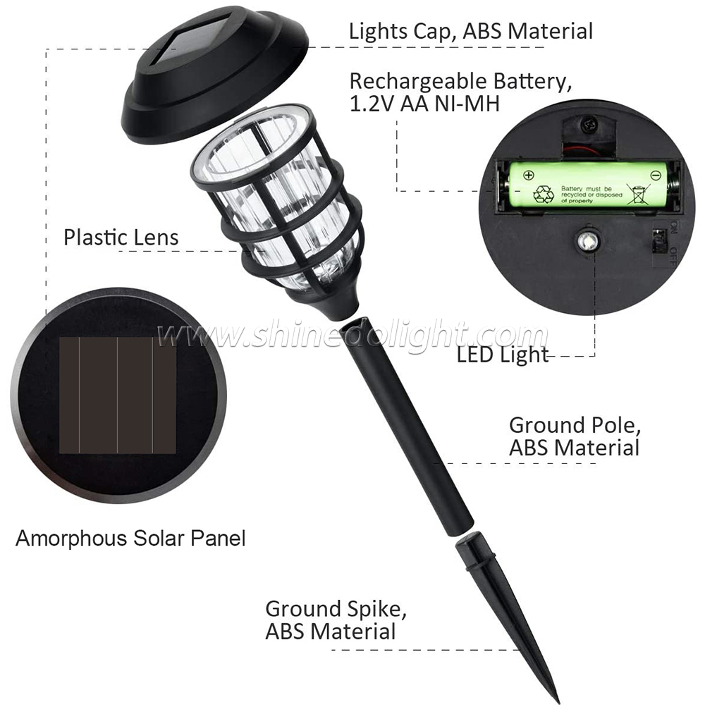 Solar Decorative Garden Light Outdoor Waterproof LED Solar Lawn Light