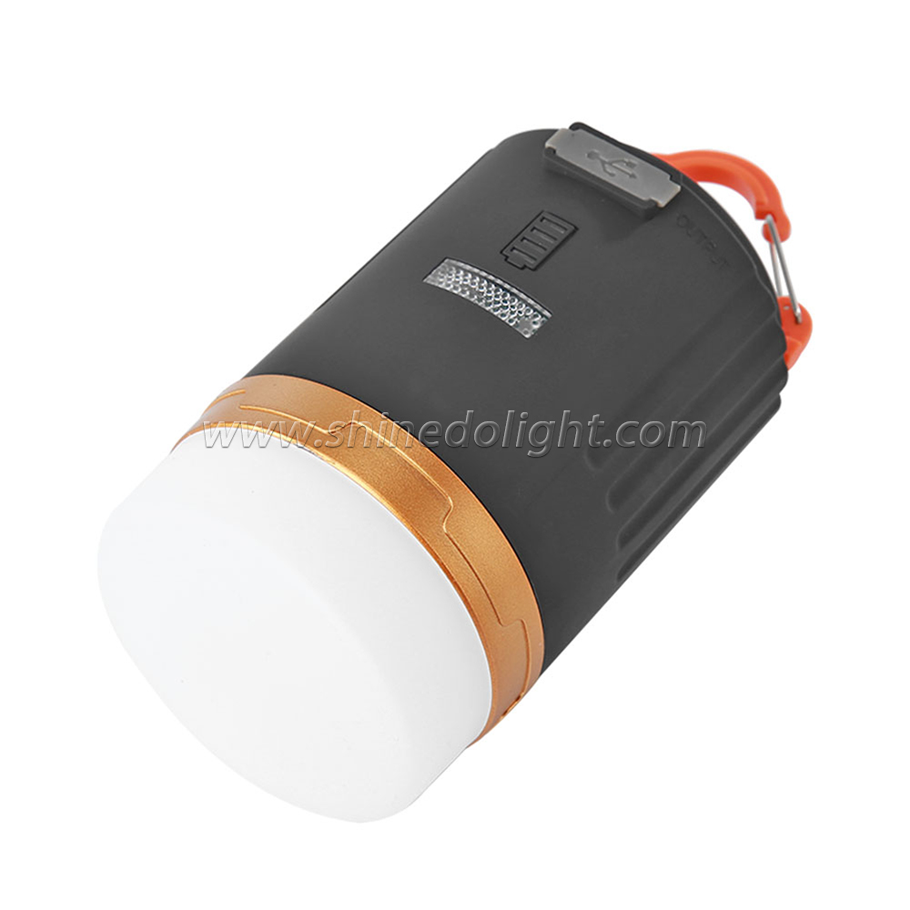 Multifunctional LED Solar Outdoor Garden Camping Light with Power Display Remote Control