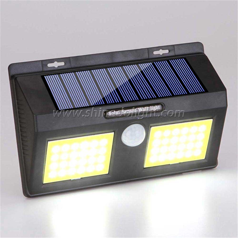 Newest Design 96pcs LED Wireless Waterproof Solar Motion Sensor Lights for Garden Wall