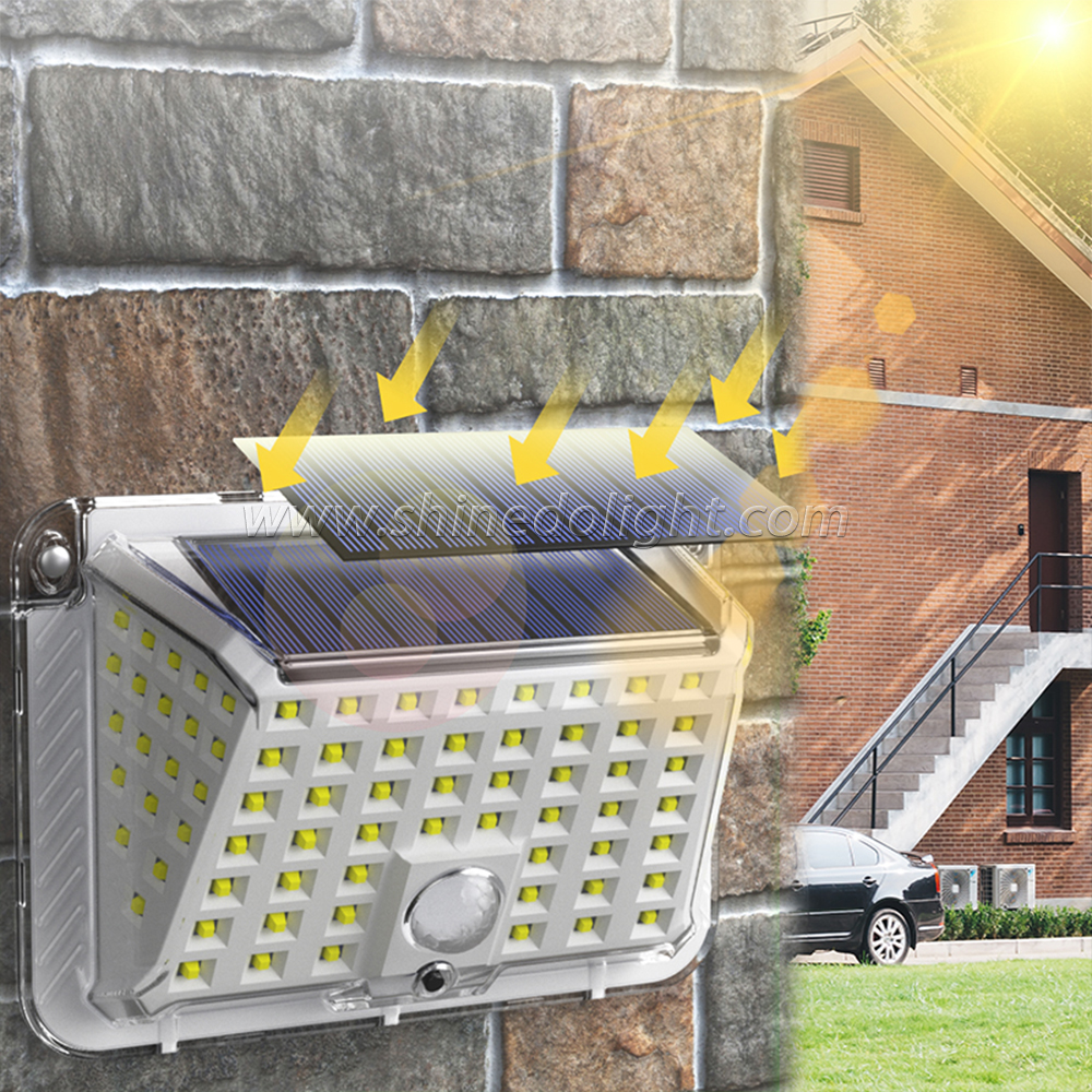 Outdoor Super Bright Camera Simulation Garden Security Lighting Solar Motion Sensor Wall Lamp