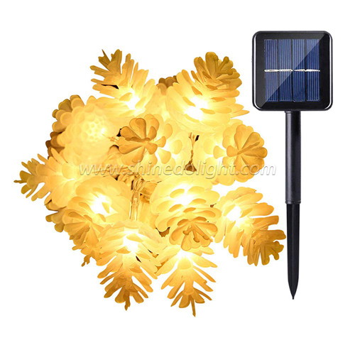 Waterproof Outdoor Solar Powered 30 LED Fairy Lights String Light For Garden Yard Holiday Christmas Decoration