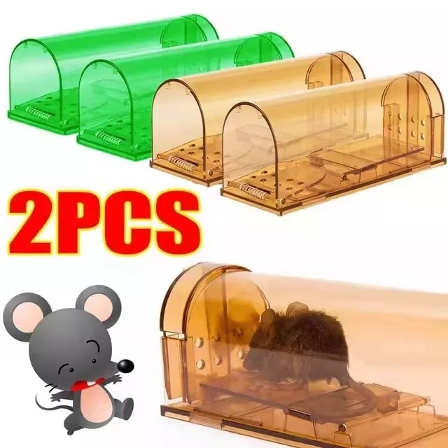 Hot New Reusable Mouse Mice Rat Trap Trap-Easy Pest Mice Cat