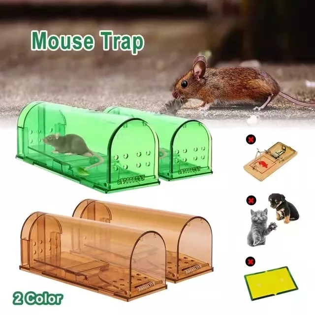Hot New Reusable Mouse Mice Rat Trap Trap-Easy Pest Mice Cat