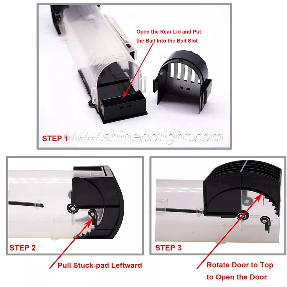 Professional No Kill Snap Rat Traps Smart Tunnel Mouse Trap